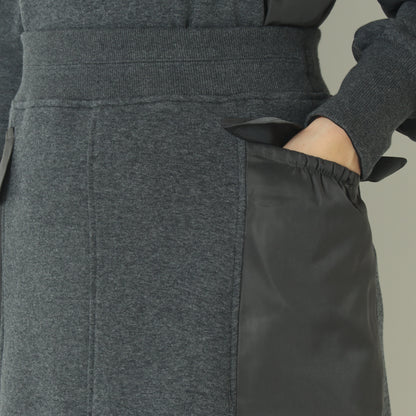 異素材ドッキングスウェットスカート  531667