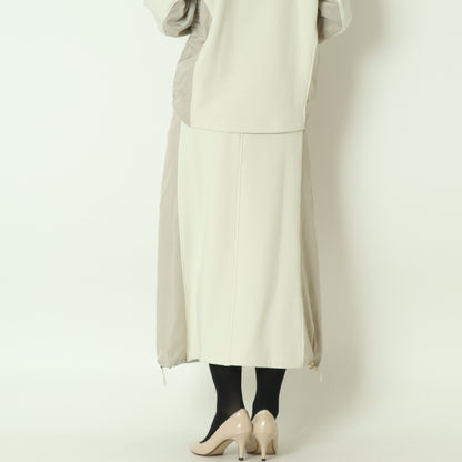 異素材ドッキングスウェットスカート  531667