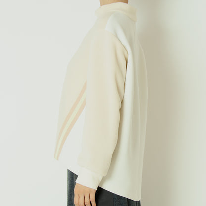 ライン入りハイネックプルオーバー  531963