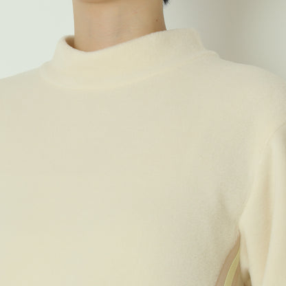 ライン入りハイネックプルオーバー  531963