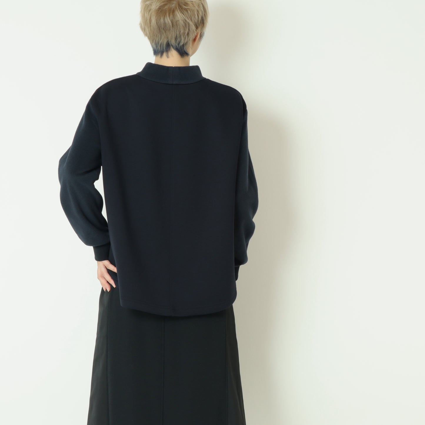 ライン入りハイネックプルオーバー  531963