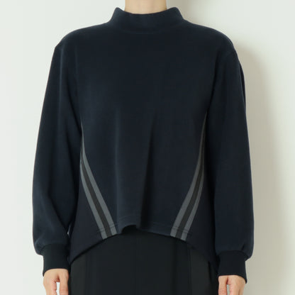 ライン入りハイネックプルオーバー  531963