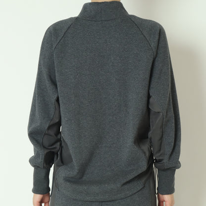 異素材ドッキングスウェットプルオーバー  531970