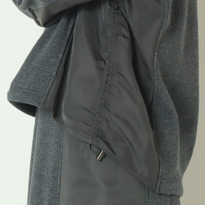 異素材ドッキングスウェットプルオーバー  531970