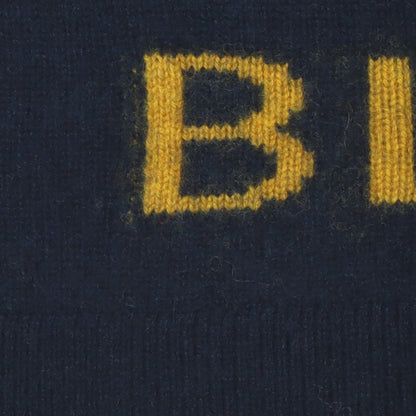 カシミヤ混ハイネックロゴニット  531973