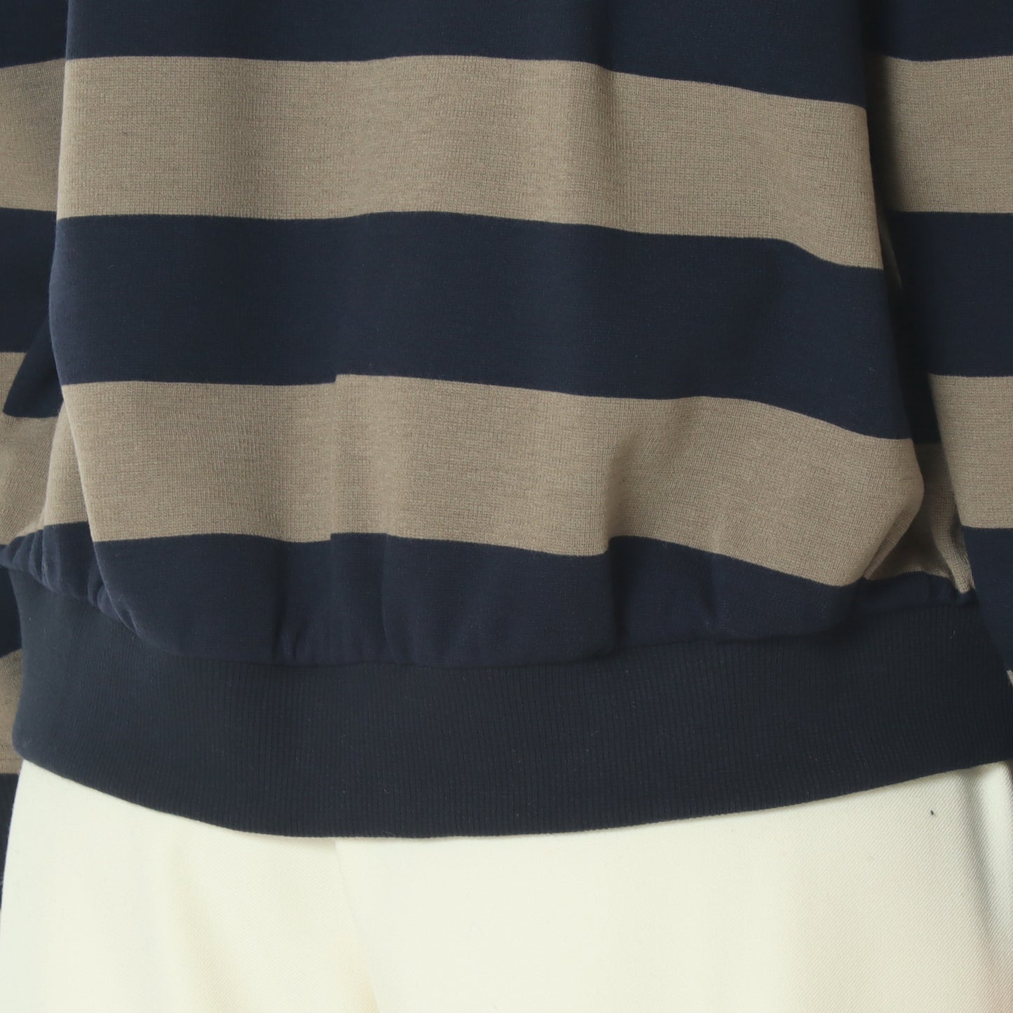 クルーネックボーダーカットソー  532929