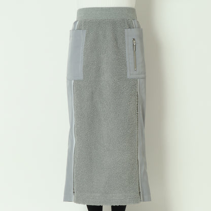 中綿入りボアペンシルスカート  531663