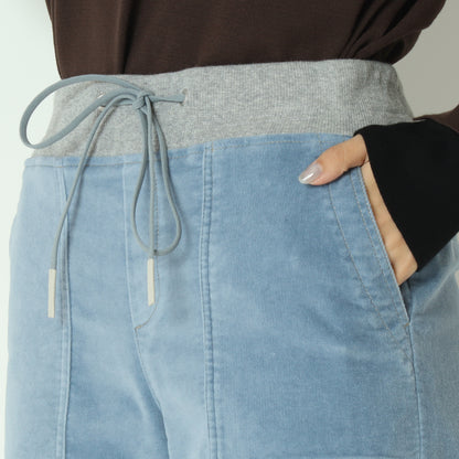 ベロアワイドパンツ  531621