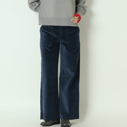 ベロアワイドパンツ  531621