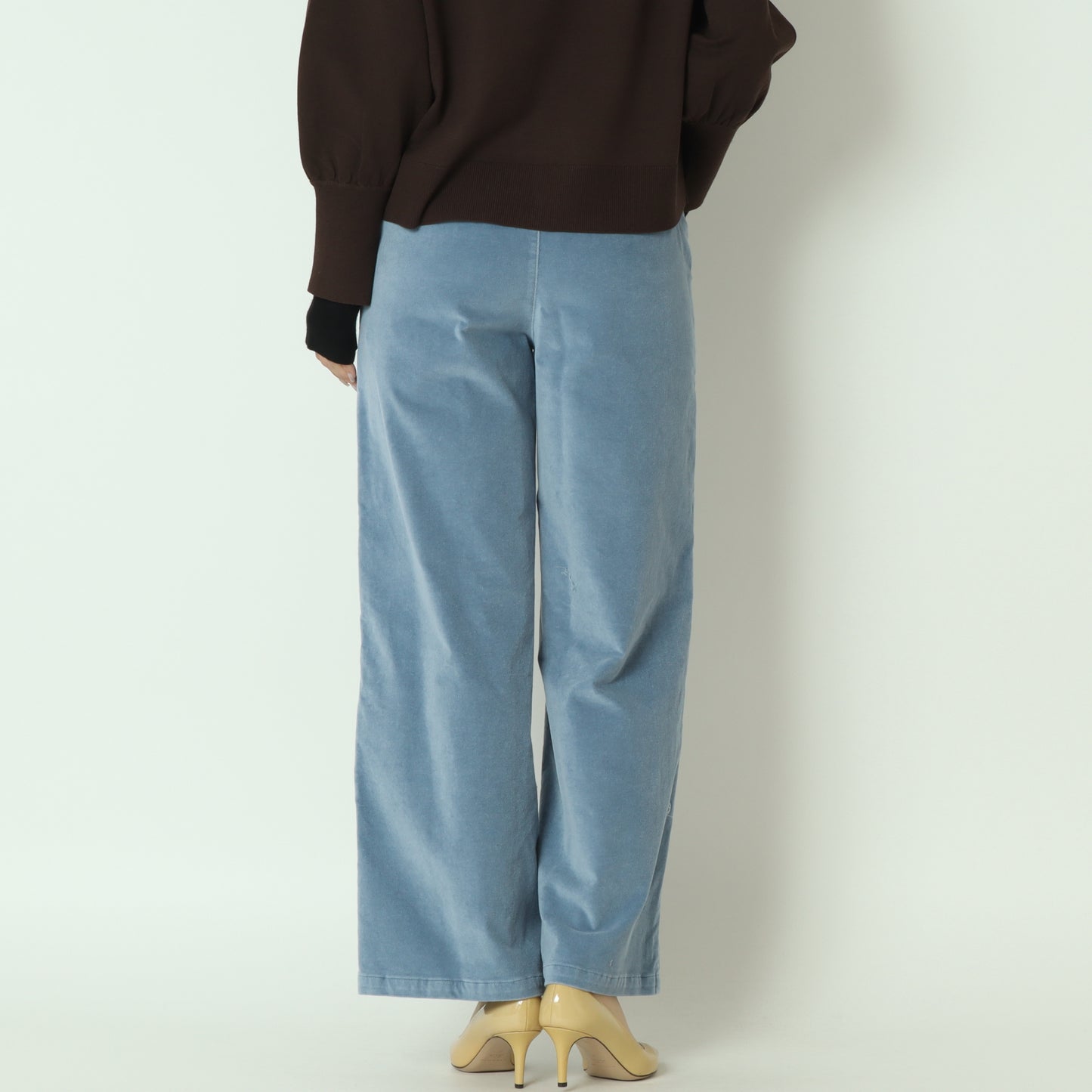 ベロアワイドパンツ  531621