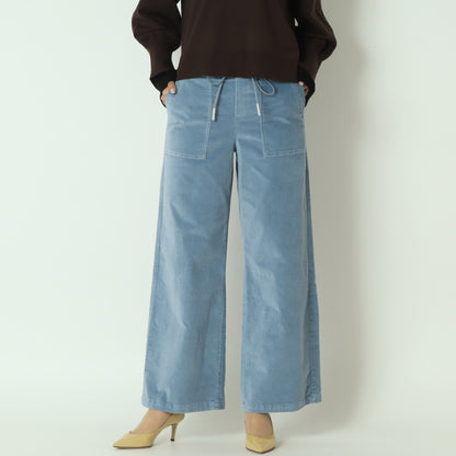 ベロアワイドパンツ  531621