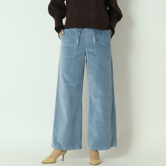 ベロアワイドパンツ  531621