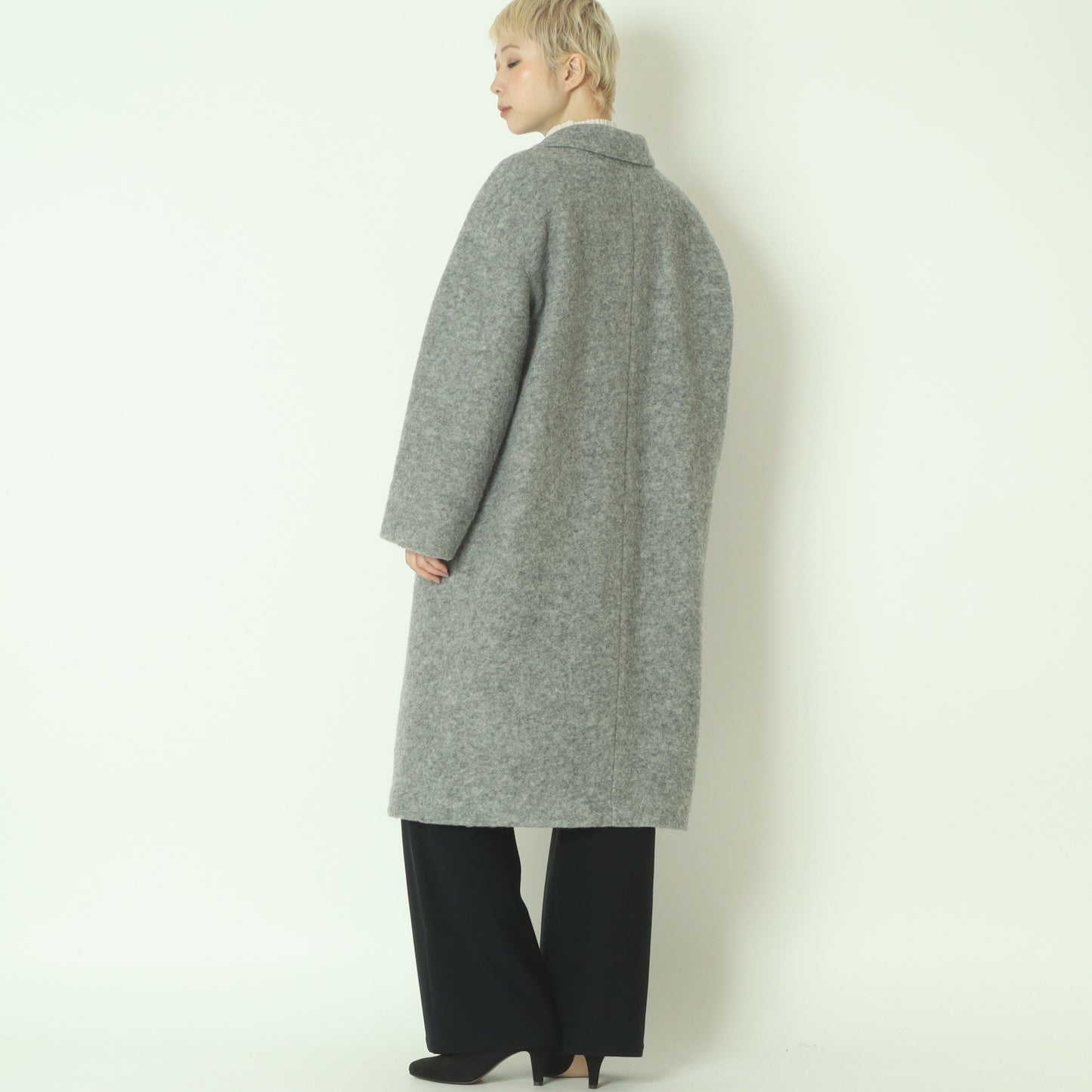 コクーンロングコート  541403