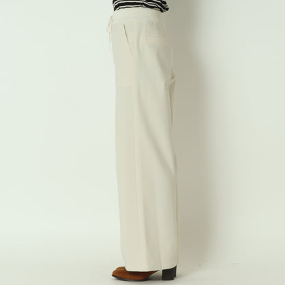 裏起毛ウエストリブワイドパンツ  541601