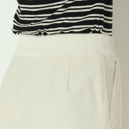 裏起毛ウエストリブワイドパンツ  541601