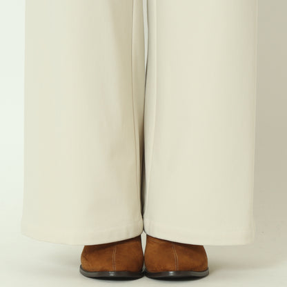 裏起毛ウエストリブワイドパンツ  541601