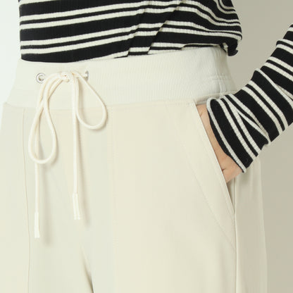 裏起毛ウエストリブワイドパンツ  541601