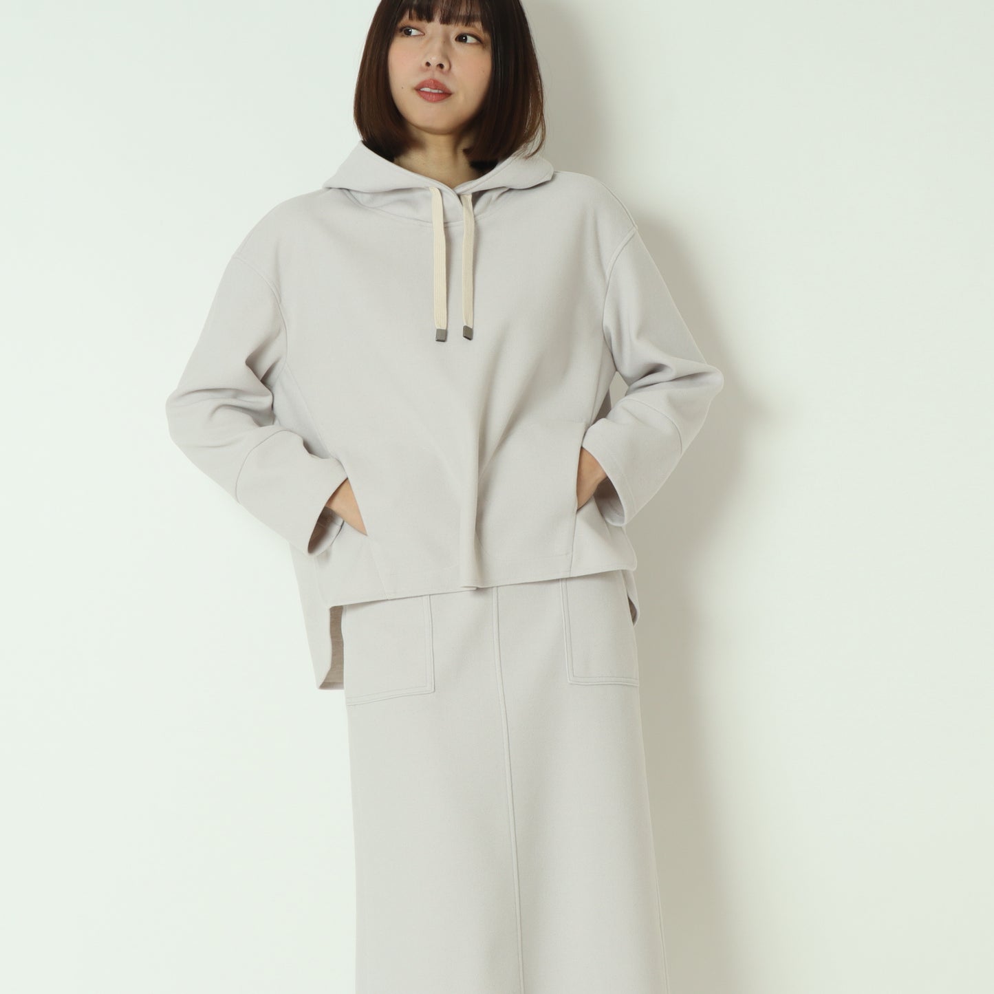 ウールライクフーディー　531951