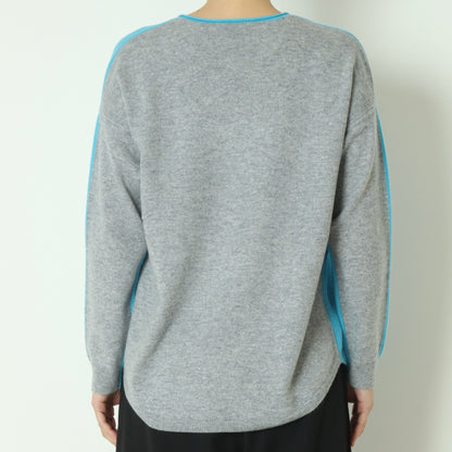 カシミヤ100％ ニットプルオーバー　531965