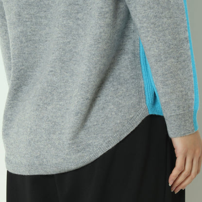 カシミヤ100％ ニットプルオーバー　531965