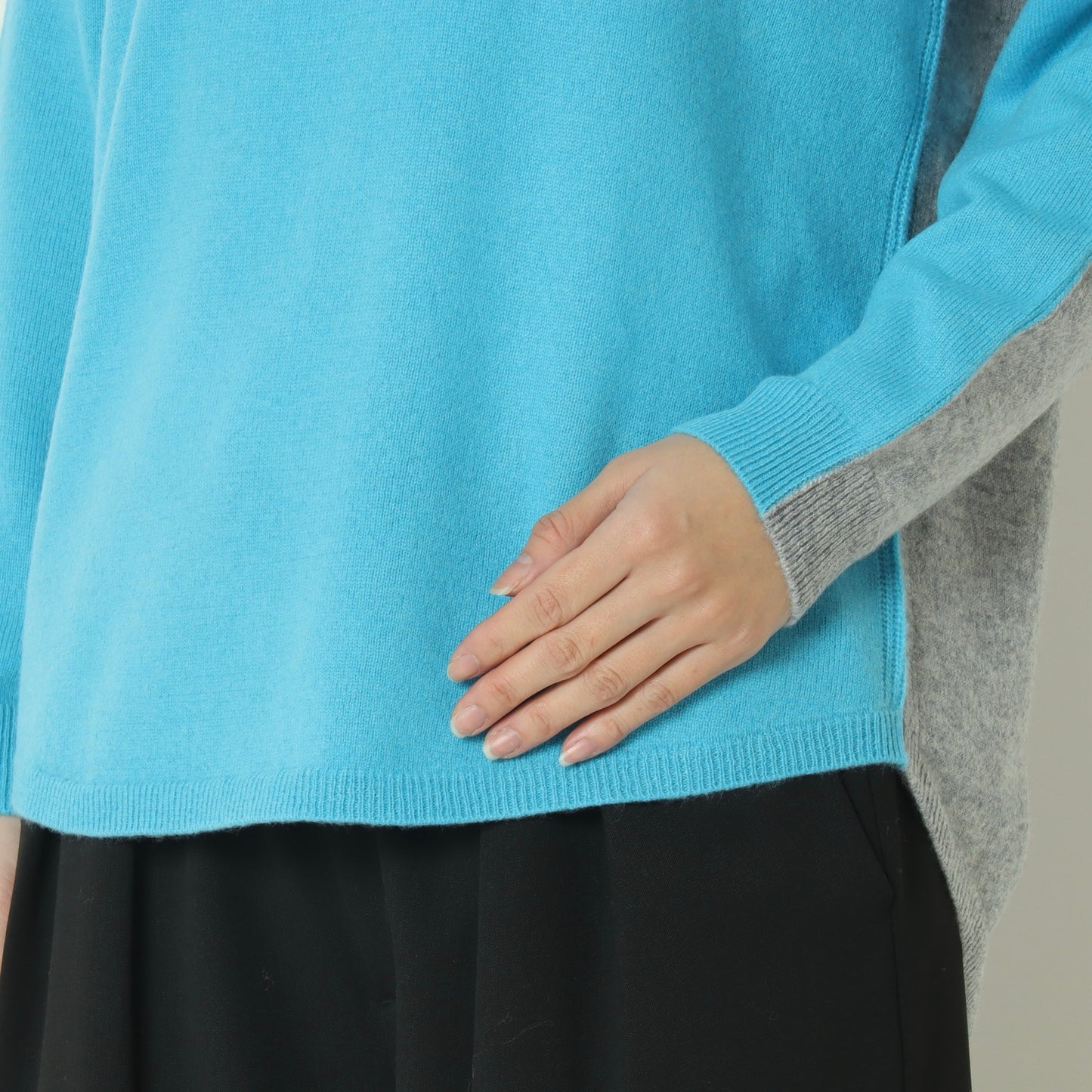 カシミヤ100％ ニットプルオーバー　531965