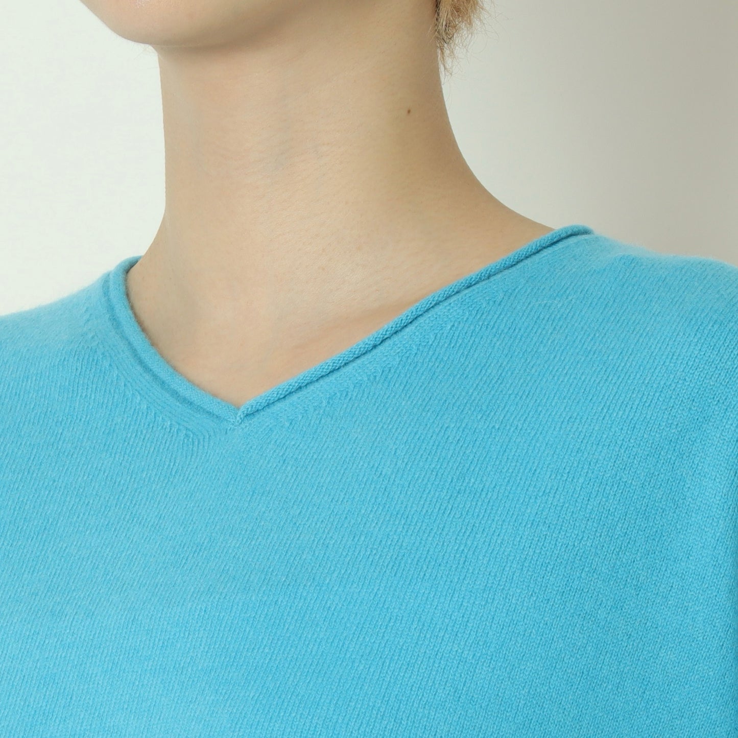 カシミヤ100％ ニットプルオーバー　531965