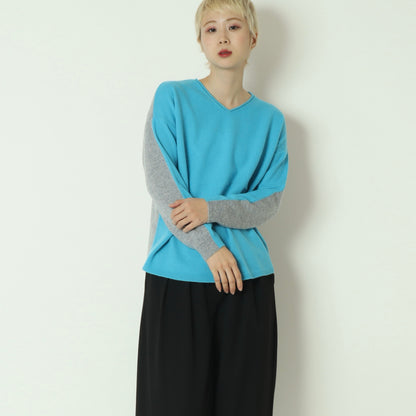 カシミヤ100％ ニットプルオーバー　531965