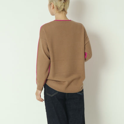 カシミヤ100％ ニットプルオーバー　531965