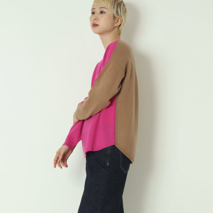 カシミヤ100％ ニットプルオーバー　531965