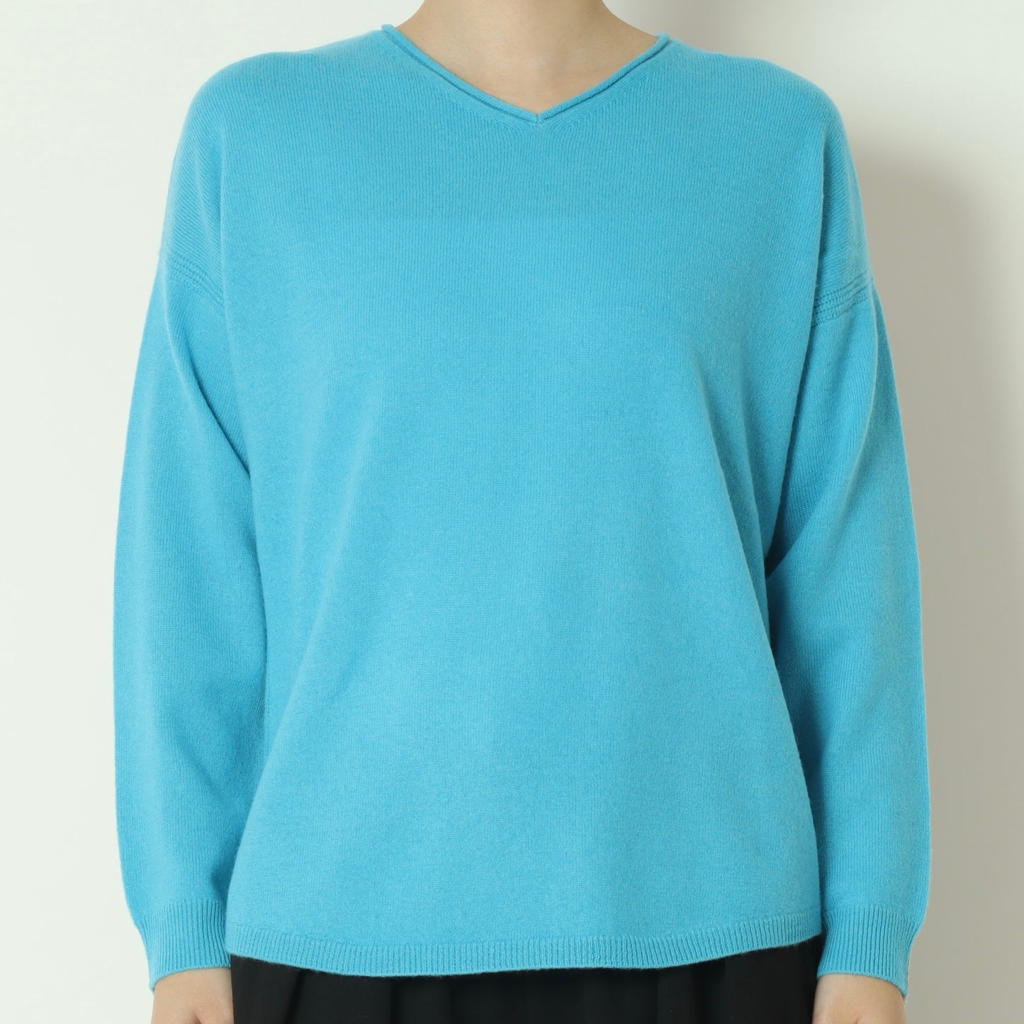 カシミヤ100％ ニットプルオーバー　531965