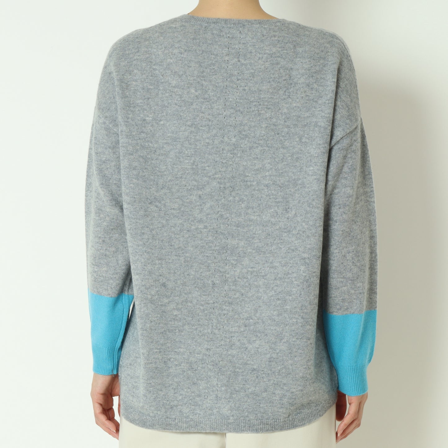 バイカラー配色ニット 531966