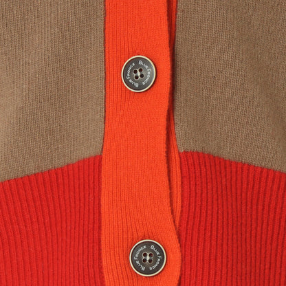 配色リブカーディガン 531974