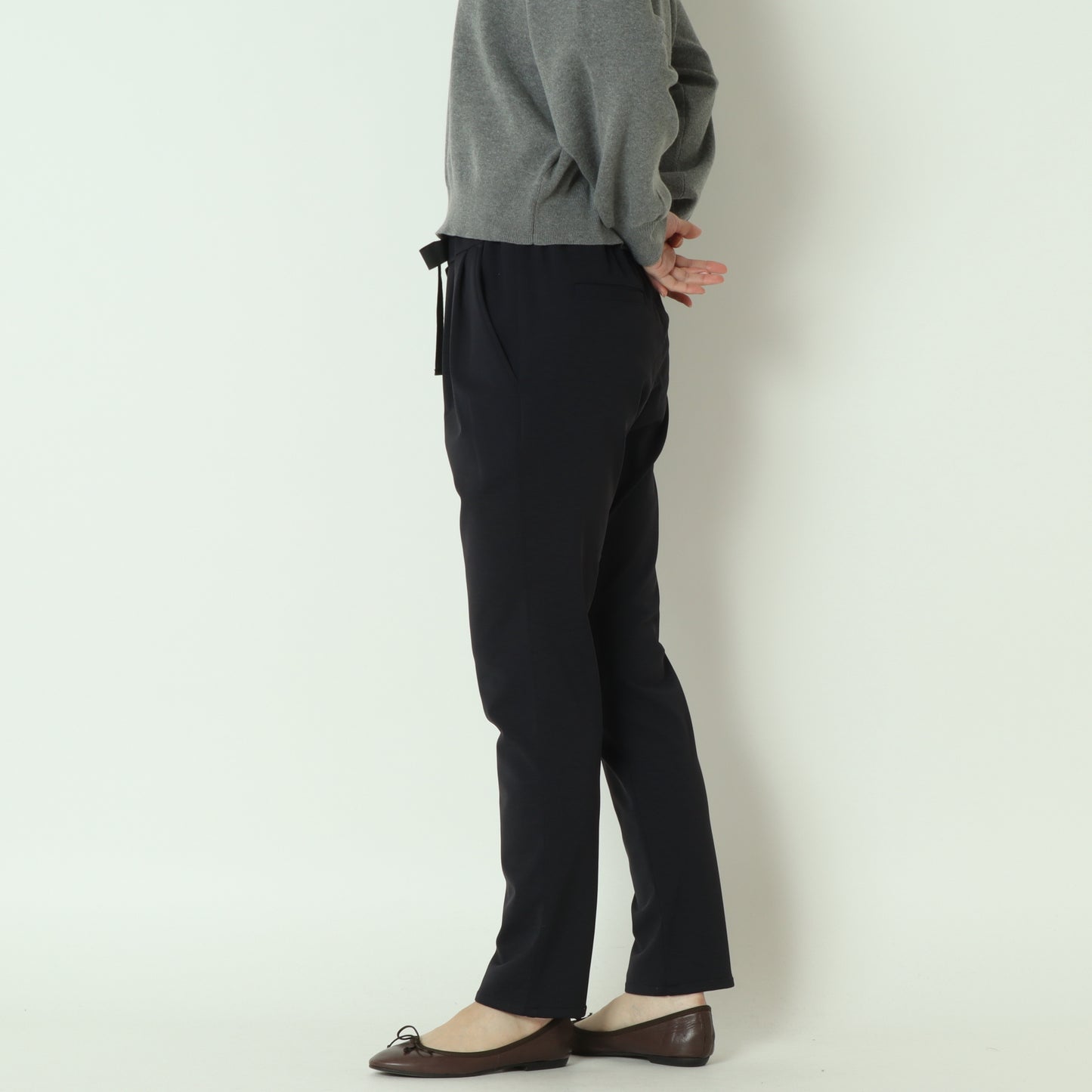 リボンテーパードパンツ  P5502C