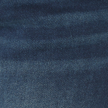 裏起毛ボーイフレンドカットデニム ベーシックブルー WKH002