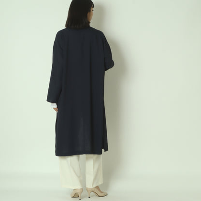 リネンライクツイルロングテーラージャケット   55234520