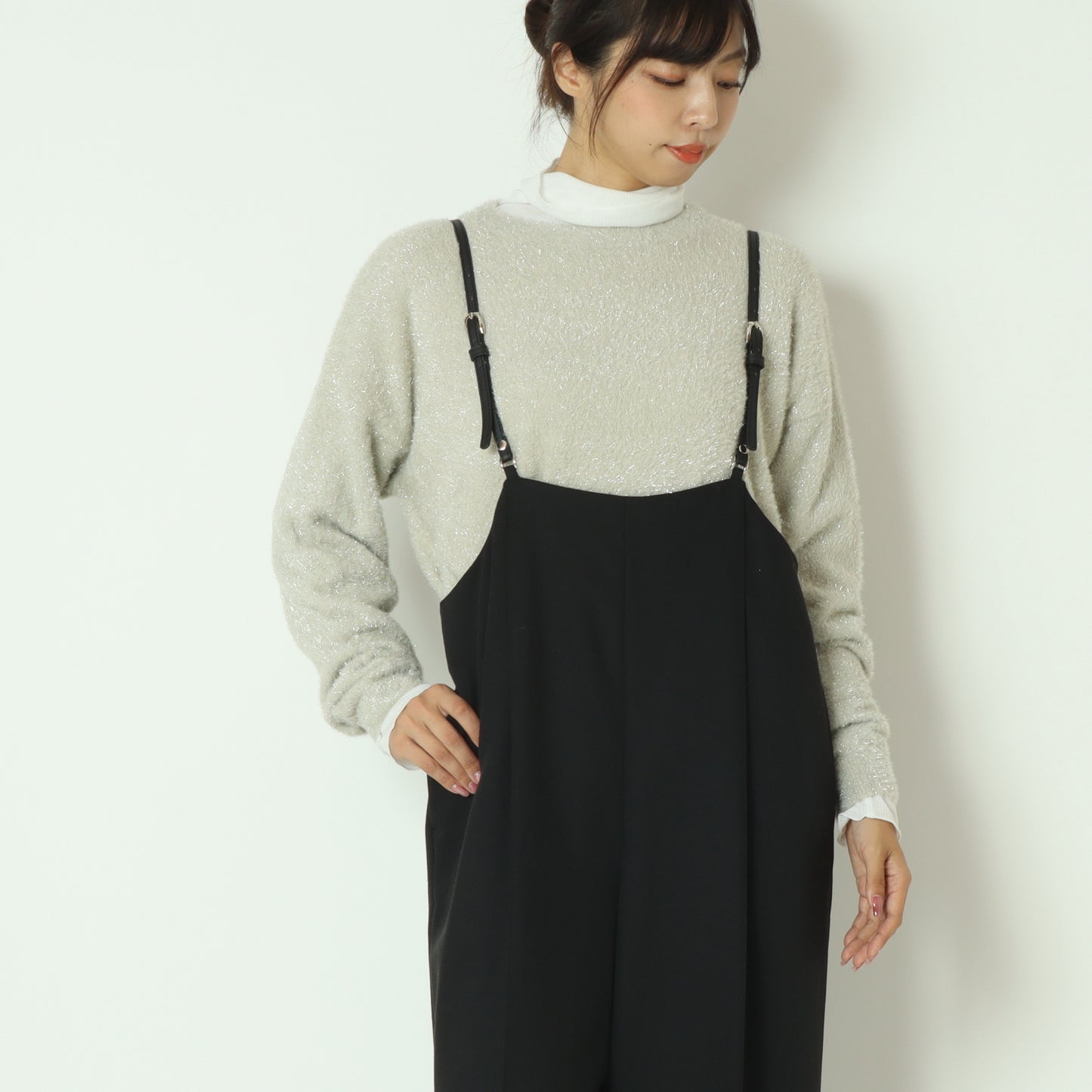 ラメシャギーニット 55225523