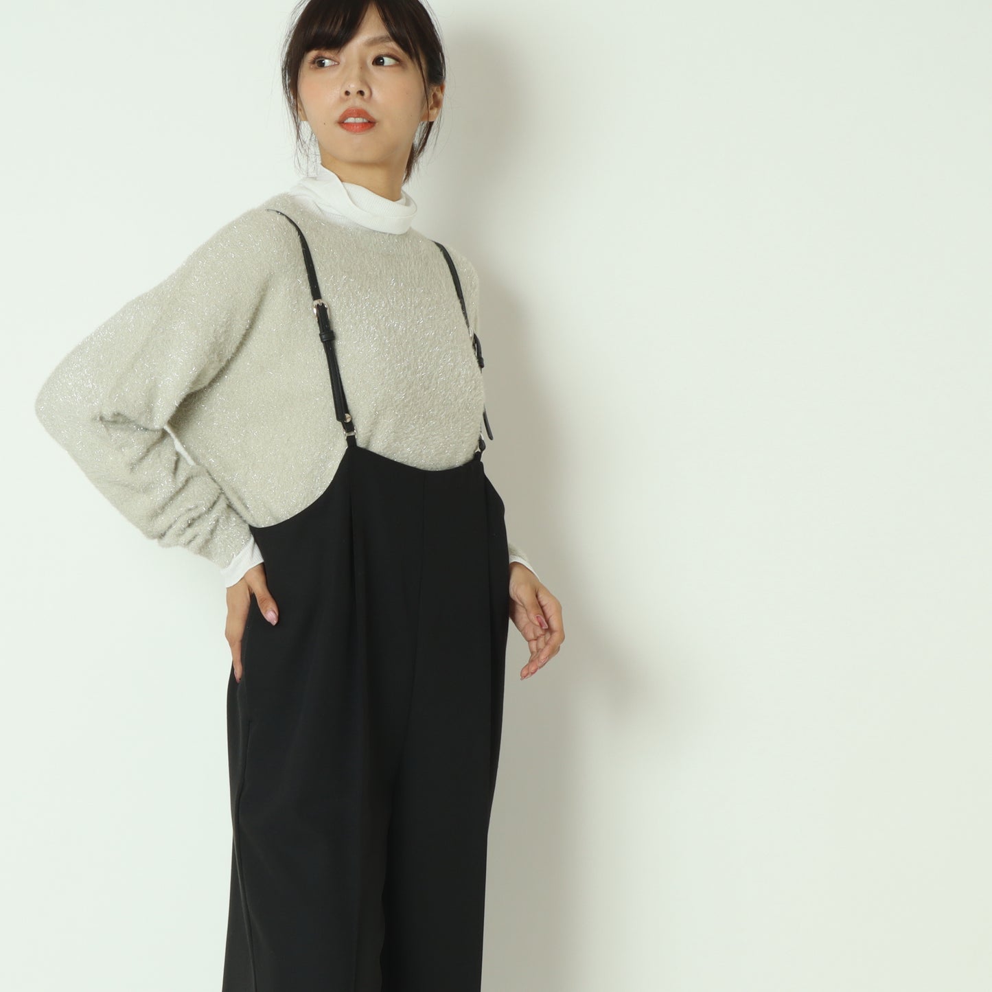 ラメシャギーニット 55225523