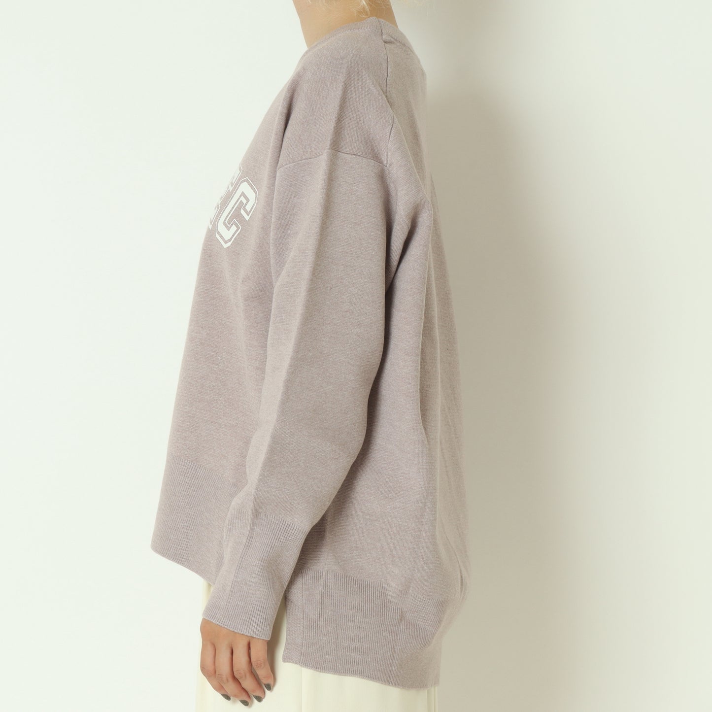 スウェットライクロゴニット 55225585