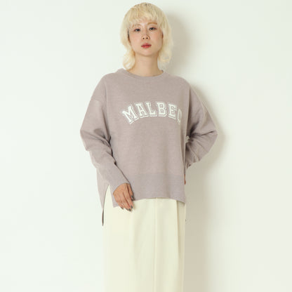 スウェットライクロゴニット 55225585