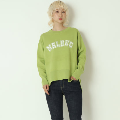 スウェットライクロゴニット 55225585