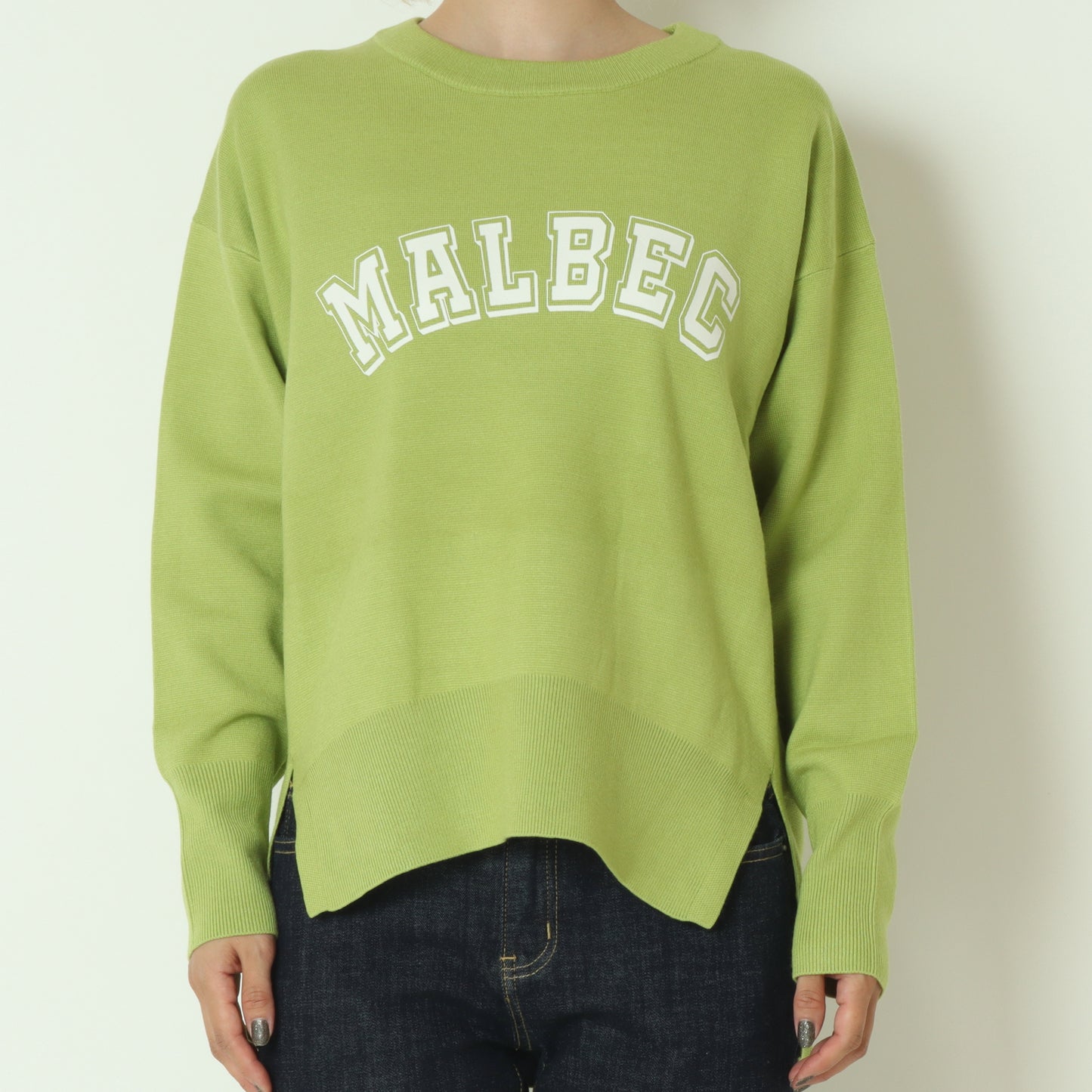 スウェットライクロゴニット 55225585