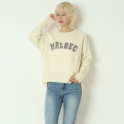 スウェットライクロゴニット 55225585