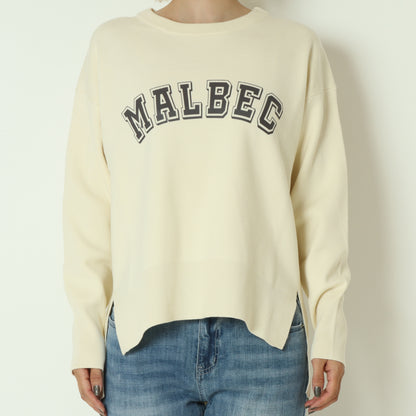 スウェットライクロゴニット 55225585