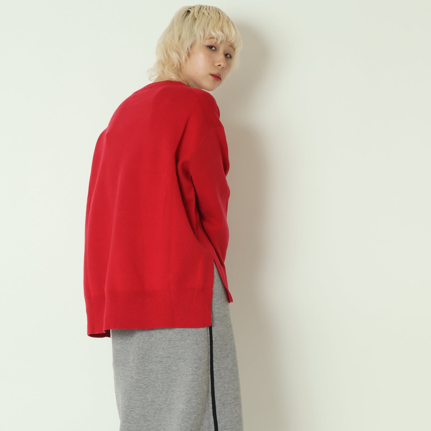 スウェットライクロゴニット 55225585