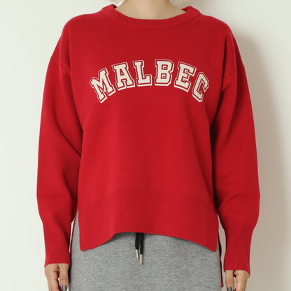 スウェットライクロゴニット 55225585