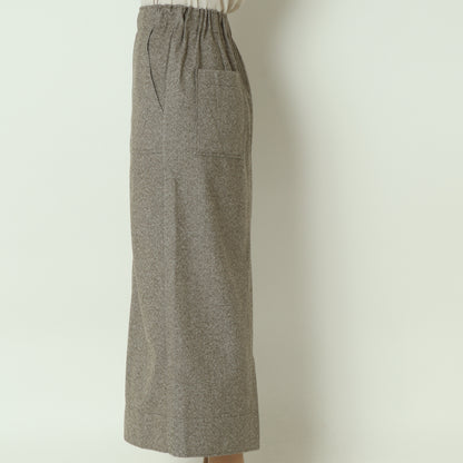 ウールレットロングスカート  55096503