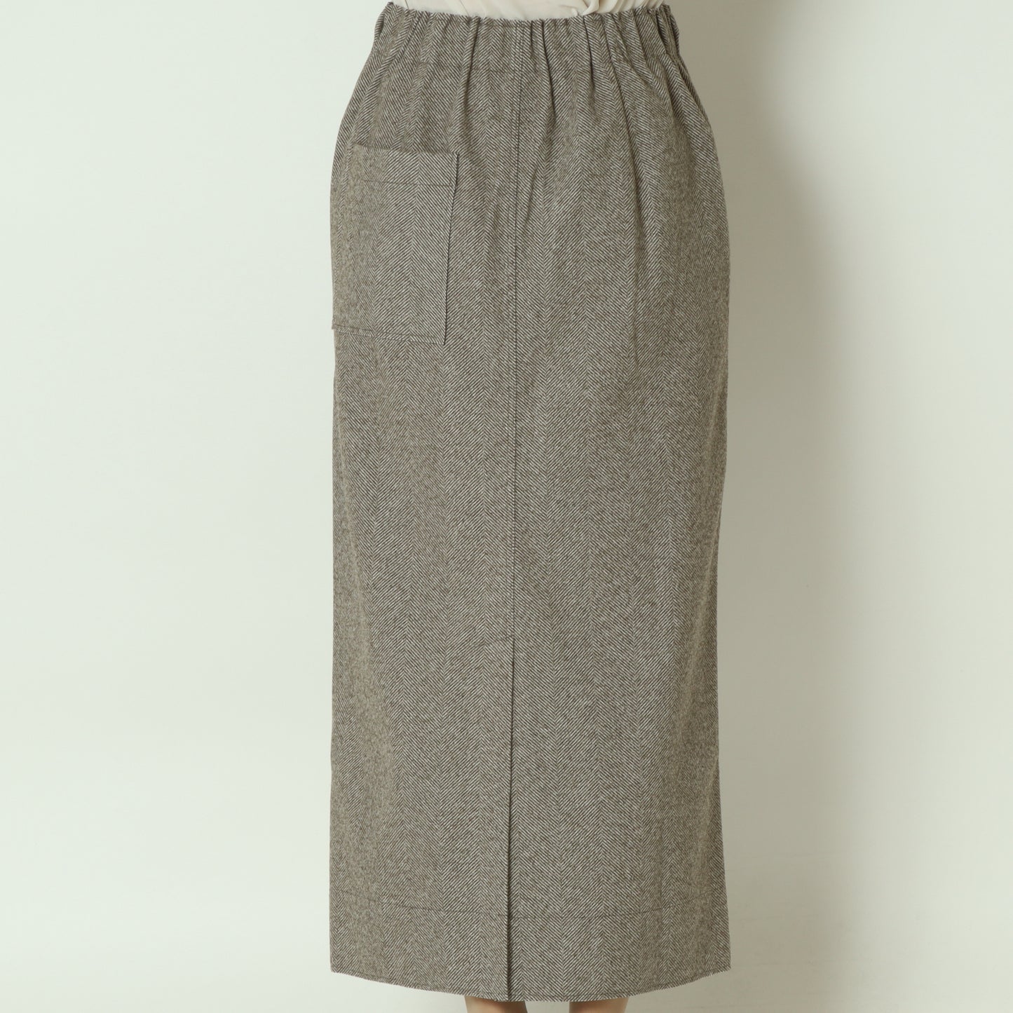 ウールレットロングスカート  55096503