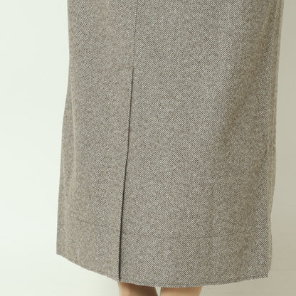 ウールレットロングスカート  55096503