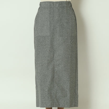ウールレットロングスカート  55096503