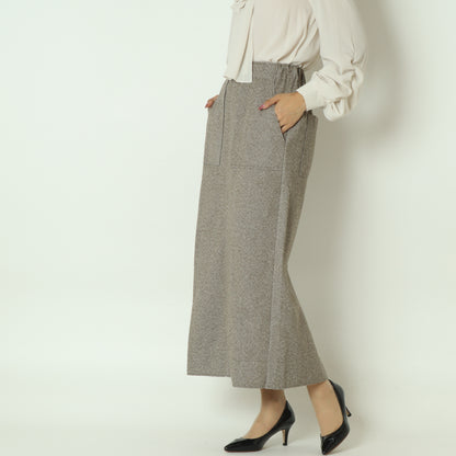 ウールレットロングスカート  55096503